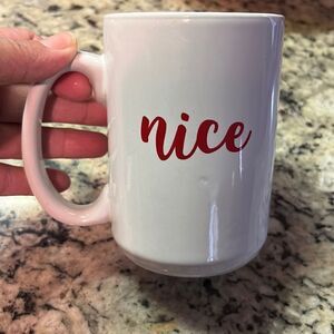 Royal Norfolk coffee/tea cup Naughty Nice preloved ❤️